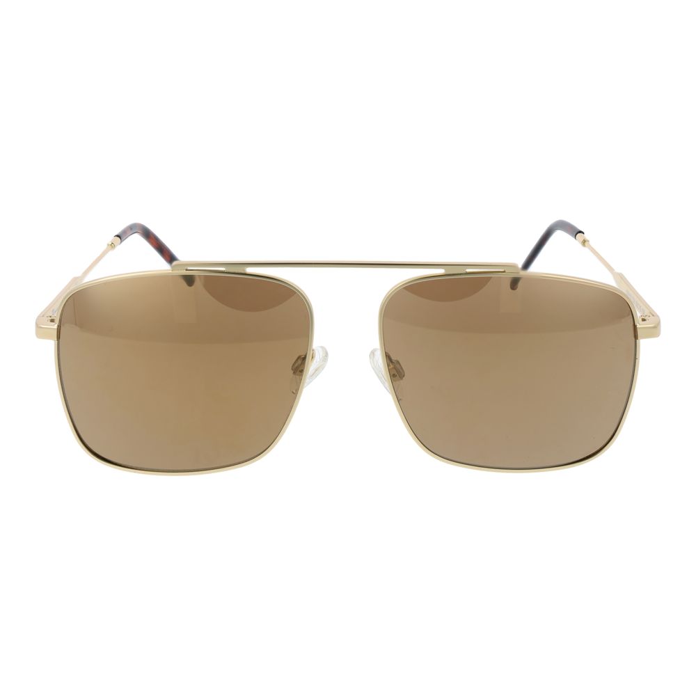 Champion zonnebril in zwart metaal