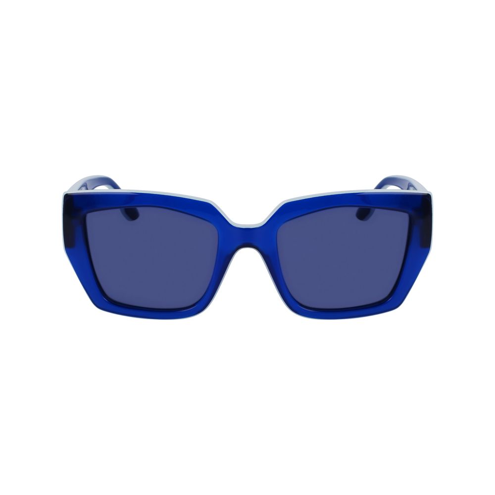 Karl Lagerfeld Sonnenbrille mit blauer Spritzguss-Optik