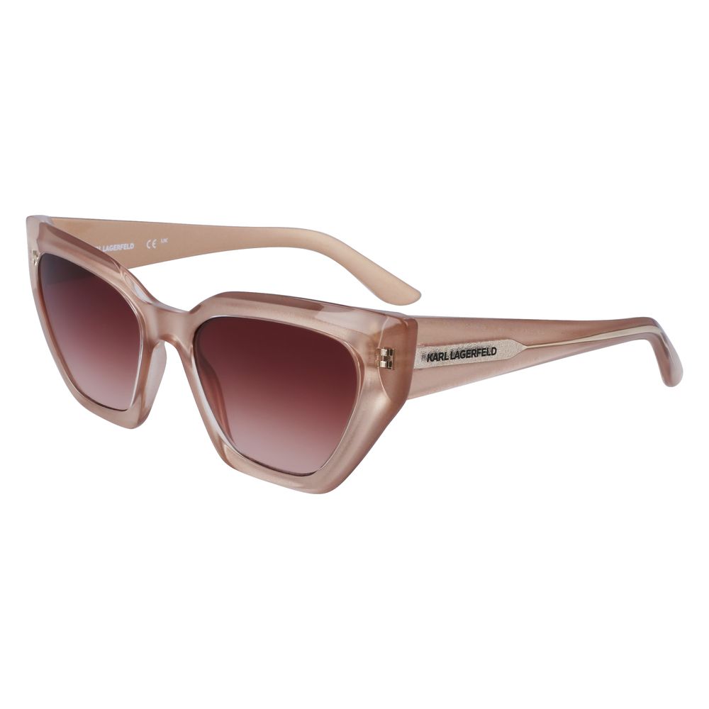Karl Lagerfeld Brown Injected Sonnenbrille