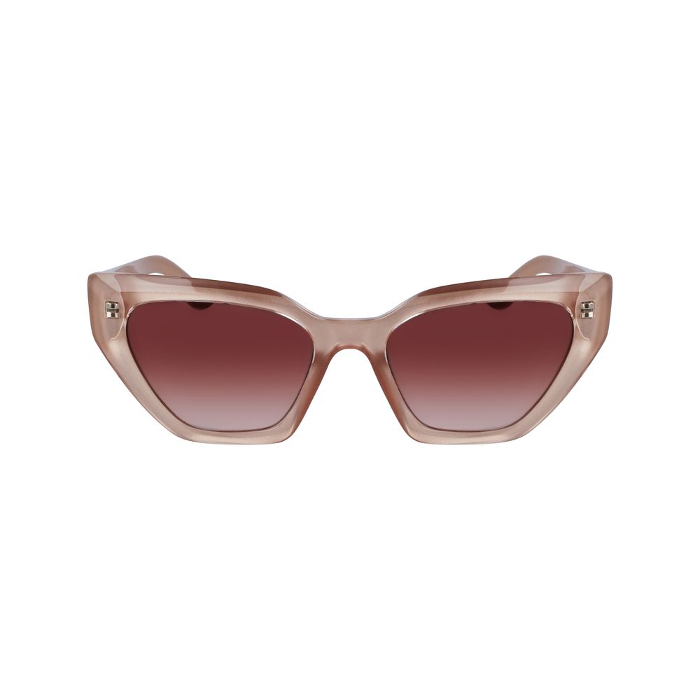 Karl Lagerfeld Brown Injected Sonnenbrille