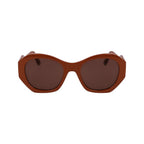 Karl Lagerfeld Brown Injected Sonnenbrille