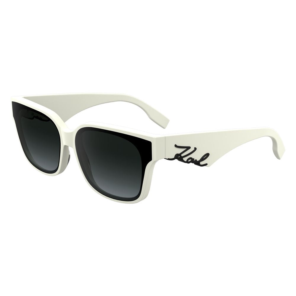 Karl Lagerfeld Sonnenbrille in Weiß
