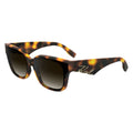 Karl Lagerfeld Sonnenbrille aus braunem Acetat