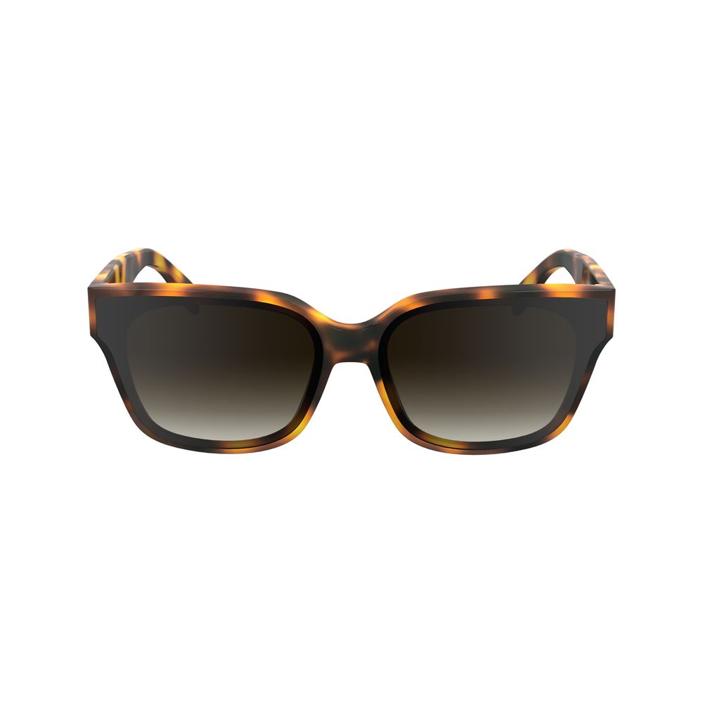 Karl Lagerfeld Sonnenbrille aus braunem Acetat