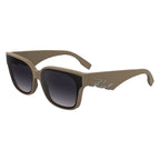 Karl Lagerfeld Sonnenbrille aus braunem Acetat