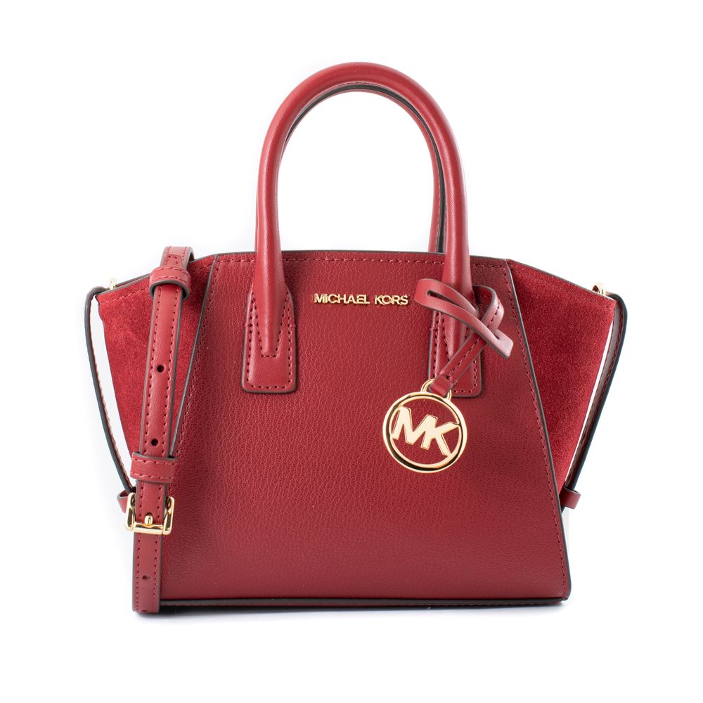 Michael Kors handtas van rood leer