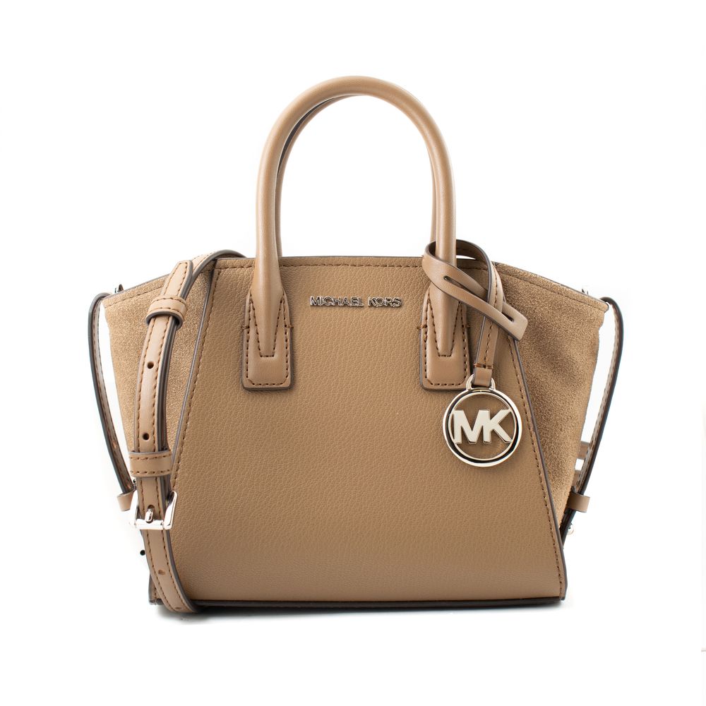 Michael Kors handtas van bruin leer