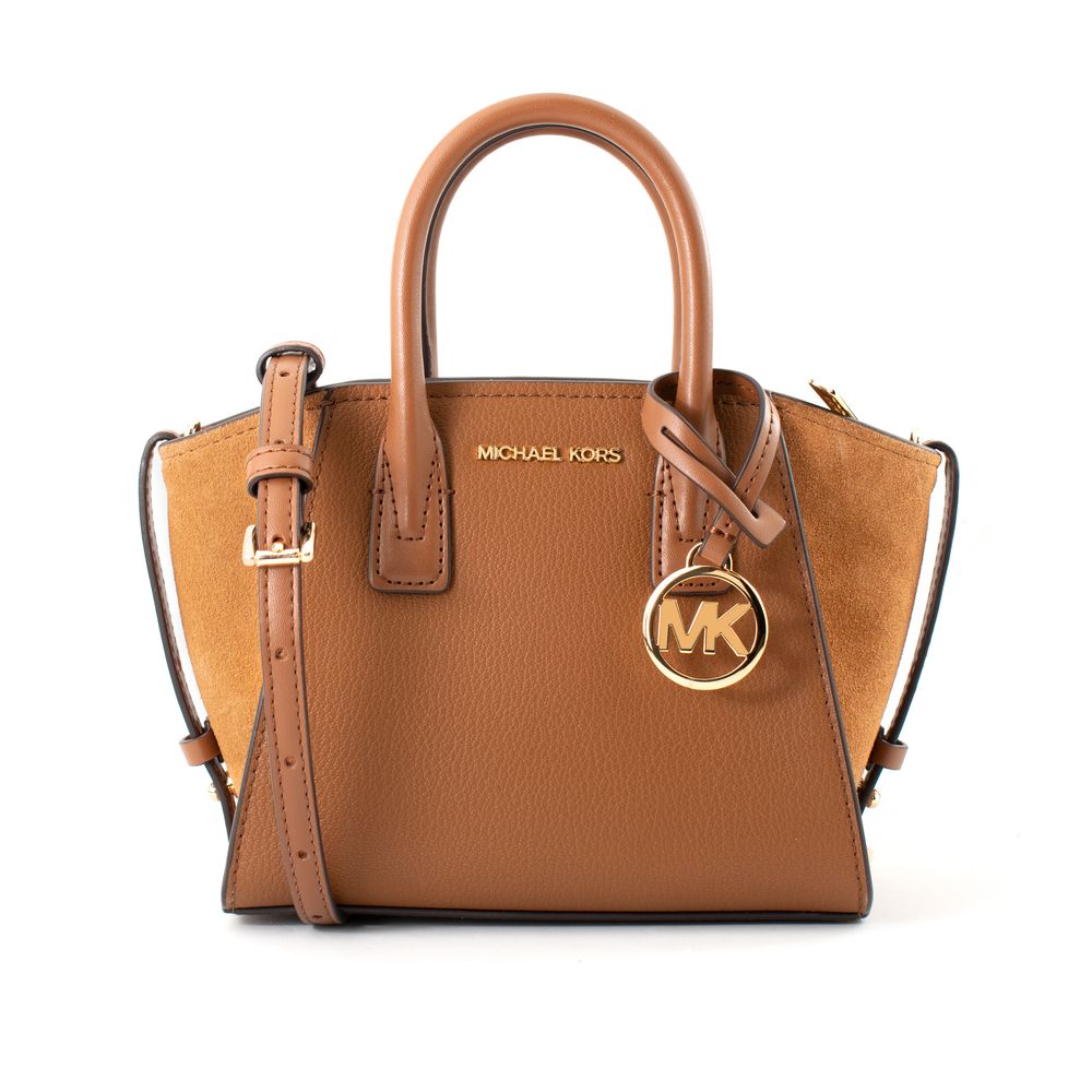 Michael Kors handtas van bruin leer