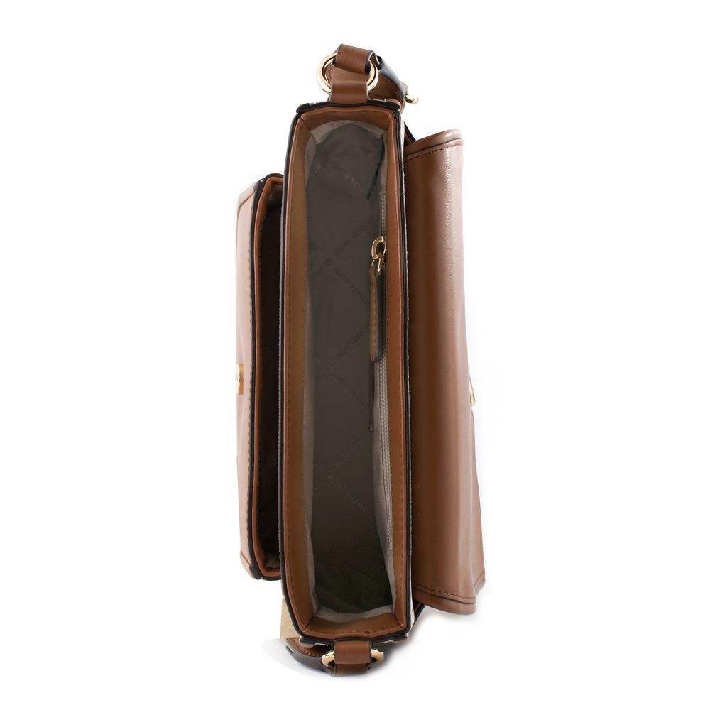 Michael Kors crossbodytas van beige canvas