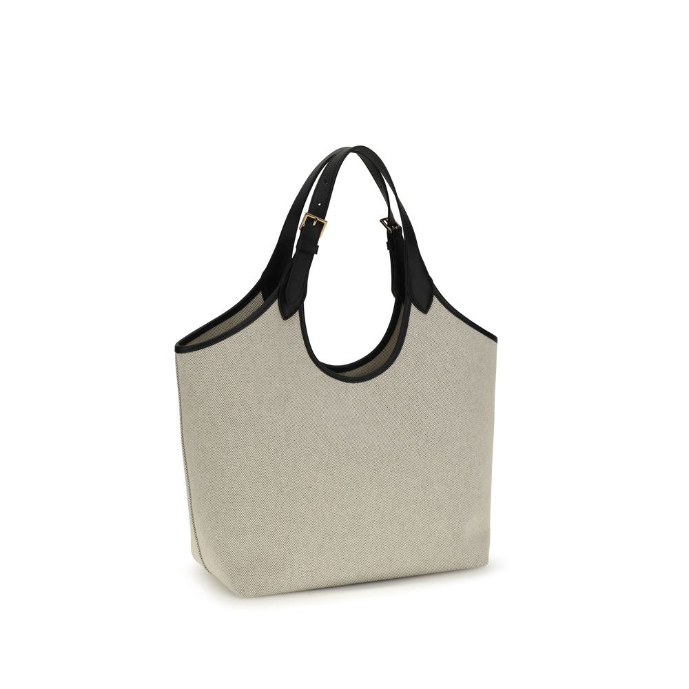 Versace beige cotton tote bag