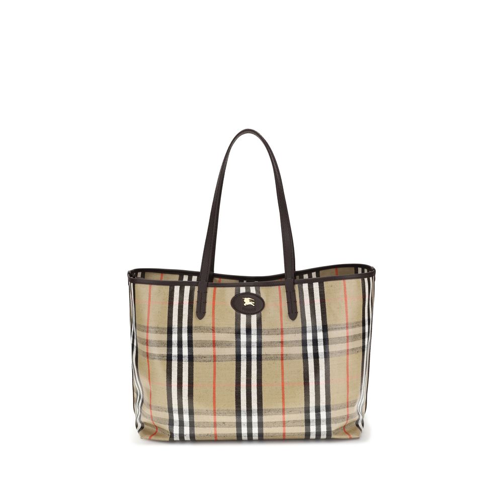Burberry Highlands handtas in multicolor katoenmix Burberry