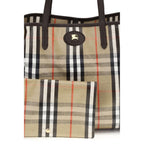 Burberry Highlands handtas in multicolor katoenmix Burberry