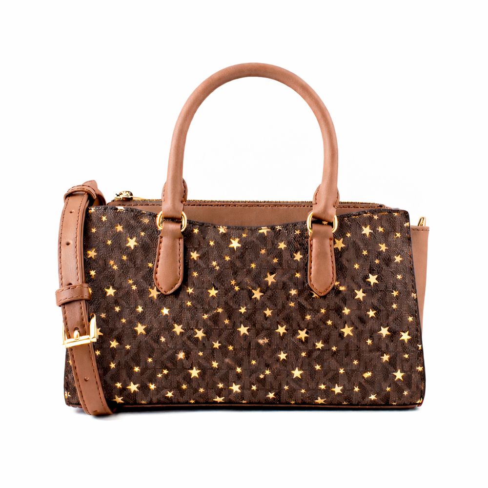 Michael Kors Arden handtas in bruin