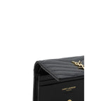 Saint Laurent Black Lamb Ovis Aries Aries Wallet Saint Laurent