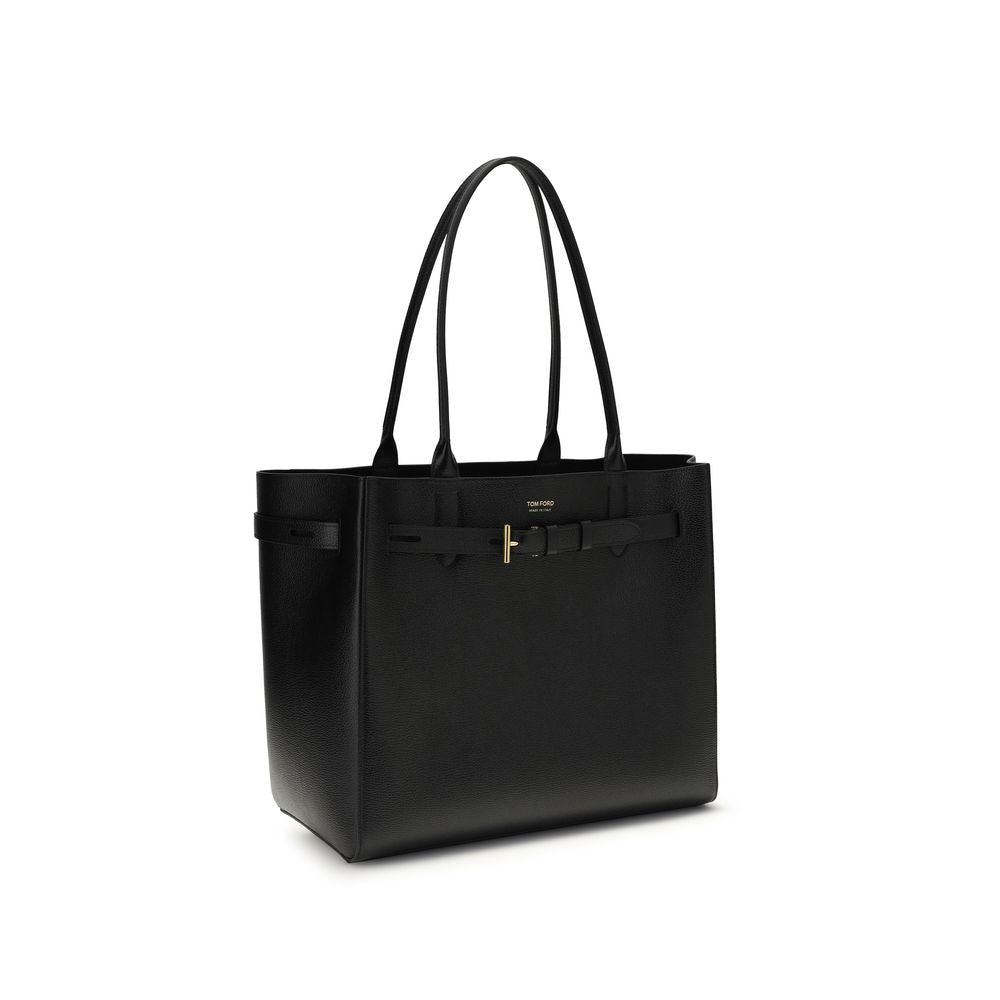 Tom Ford Audrey schoudertas in zwart kalfsleer Tom Ford