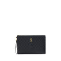 Saint Laurent pouch in zwart kalfsleer - Maranos