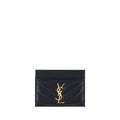 Saint Laurent Black Lamb Ovis Aries Aries Wallet Saint Laurent