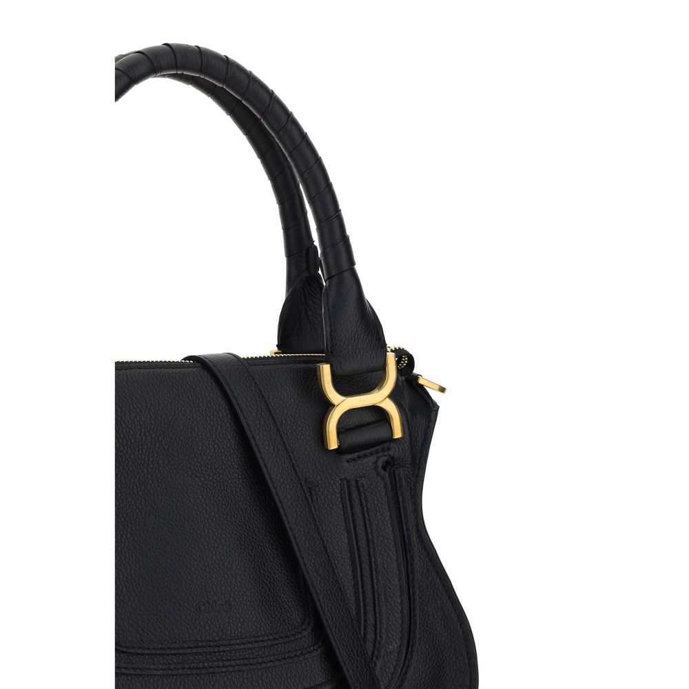 Chloé Black Calf Leather Bos Taurus Shoulder Bag - Maranos