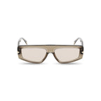 Police zonnebril in bruin