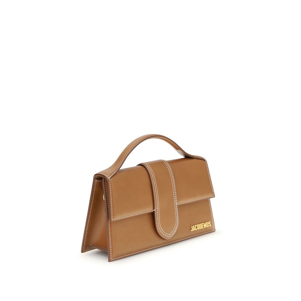 Jacquemus handtas in bruin kalfsleer