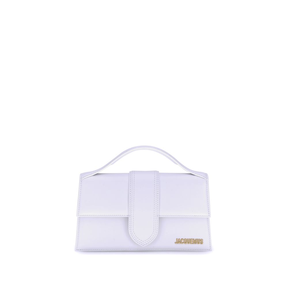 Jacquemus Il Bambino handtas in wit kalfsleer