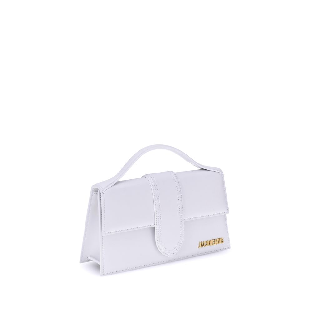 Jacquemus Il Bambino handtas in wit kalfsleer