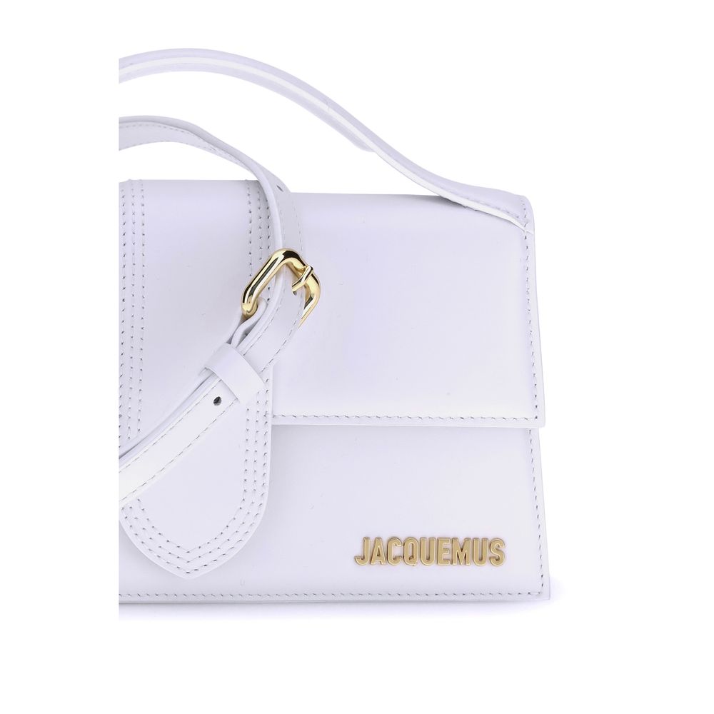 Jacquemus Il Bambino handtas in wit kalfsleer