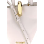 Jacquemus La Bambola buideltas in beige kalfsleer - Maranos