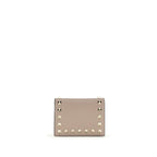 Valentino Garavani Rockstud portemonnee in multicolor kalfsleer - Maranos