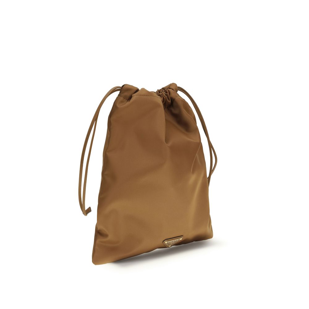 Prada Re-Nylon shoulder bag in brown