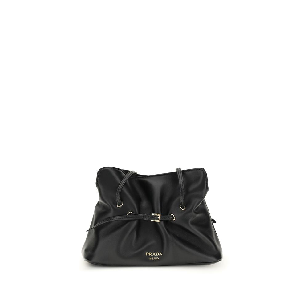 Prada Black Lamb Ovis Aries Aries Shoulder Bag Prada