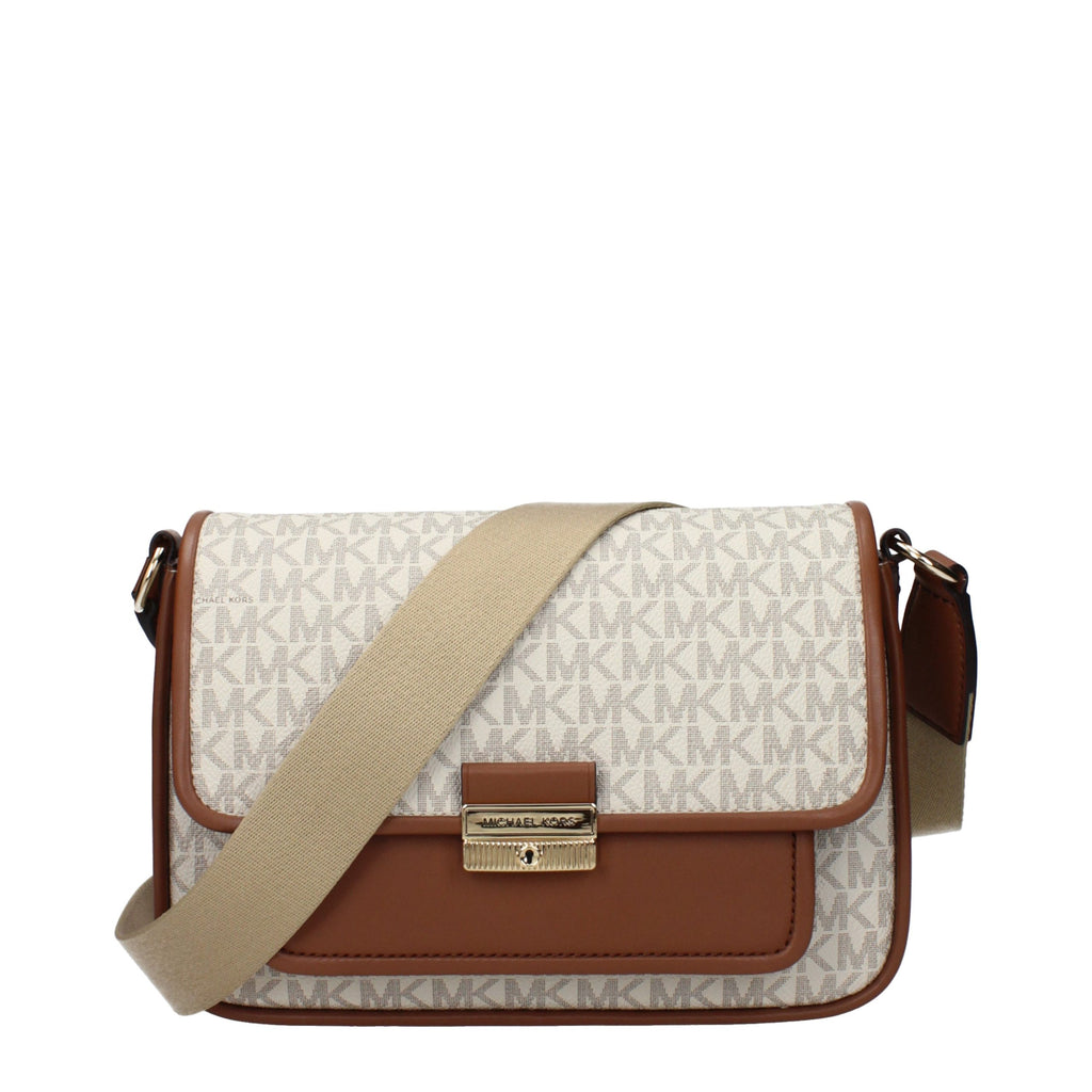 Michael Kors schoudertas in beige Michael Kors