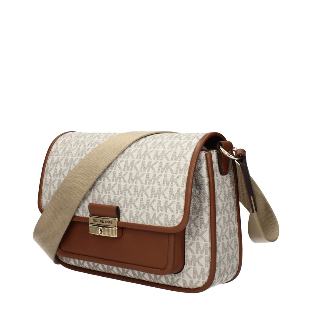 Michael Kors schoudertas in beige Michael Kors