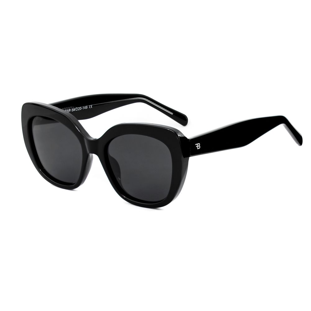 Bobroff Black Acetate Sunglasses Bobroff