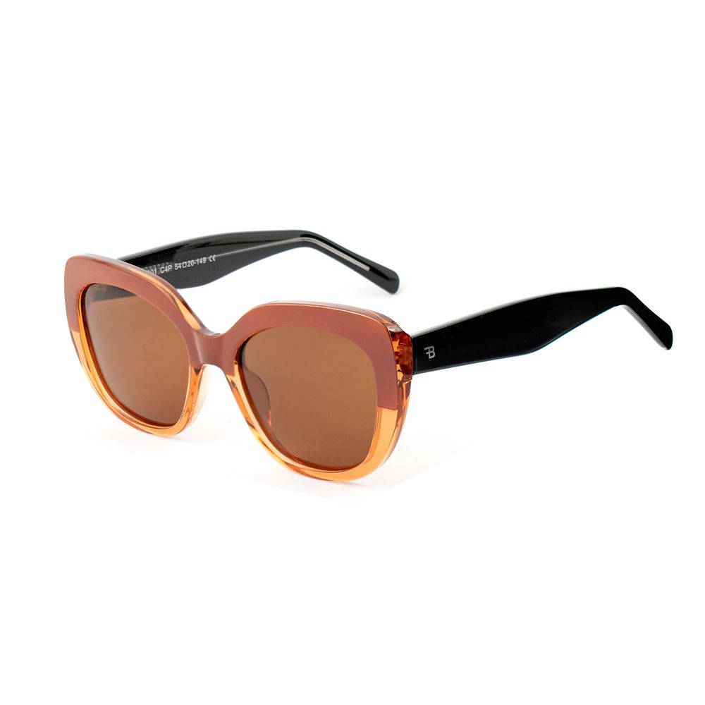 Bobroff Brown Acetate Sunglasses Bobroff