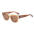 Bobroff Brown Acetate Sunglasses Bobroff