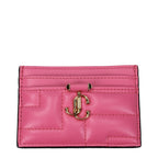 Jimmy Choo kaarthouder van roze leer Jimmy Choo