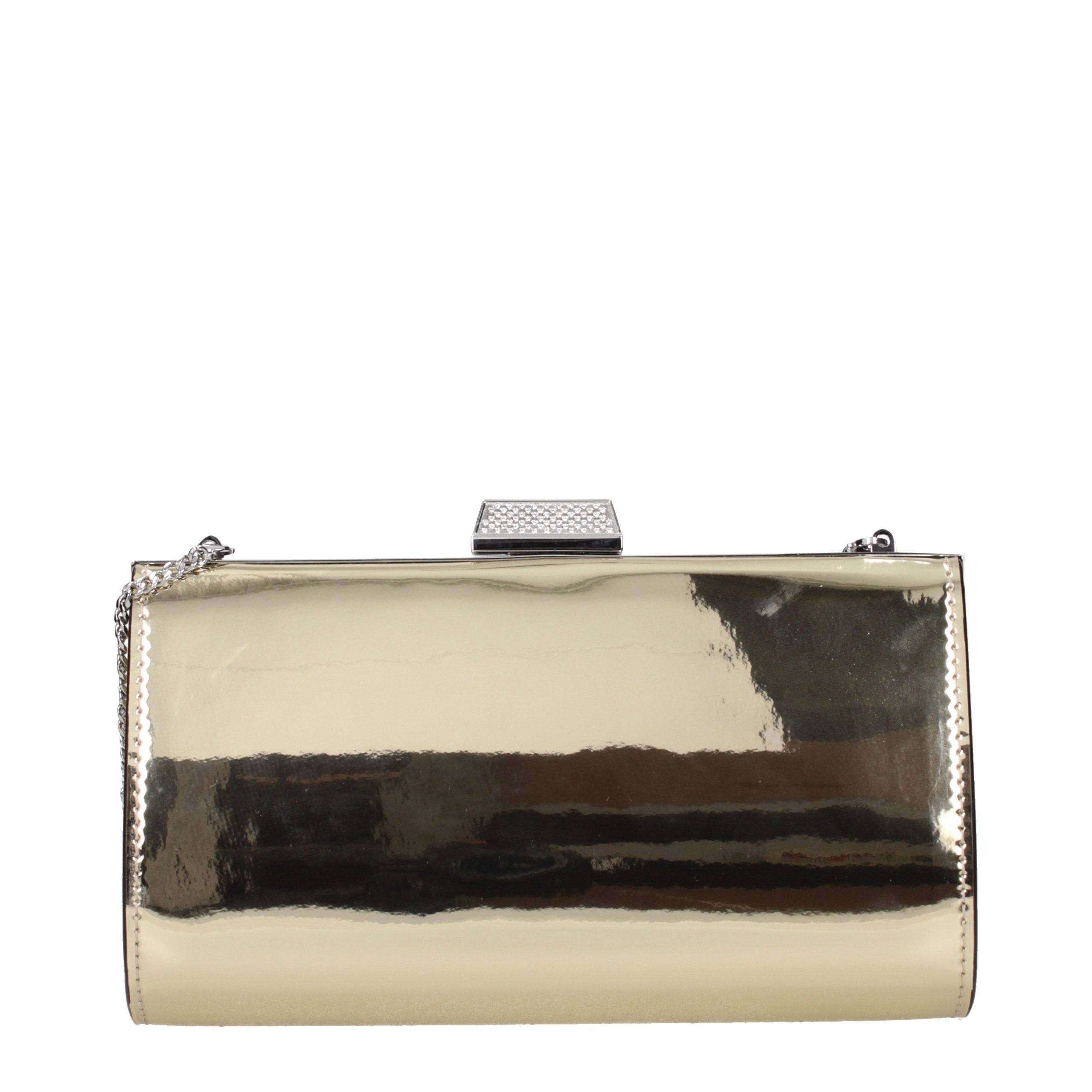 Jimmy Choo clutch van goudkleurig leer Jimmy Choo