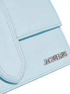 Jacquemus Pale blue Leather Le Grand Bambino Handbag Jacquemus