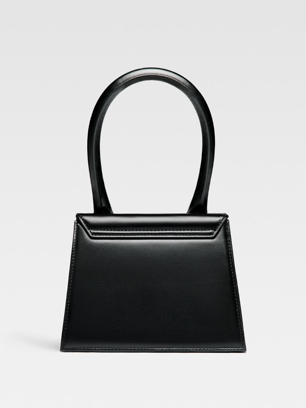 Jacquemus Black  leather Le Chiquito moyen bag Jacquemus