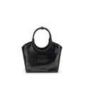 Miu Miu Black Calf Leather Bos Taurus Handbag Miu Miu