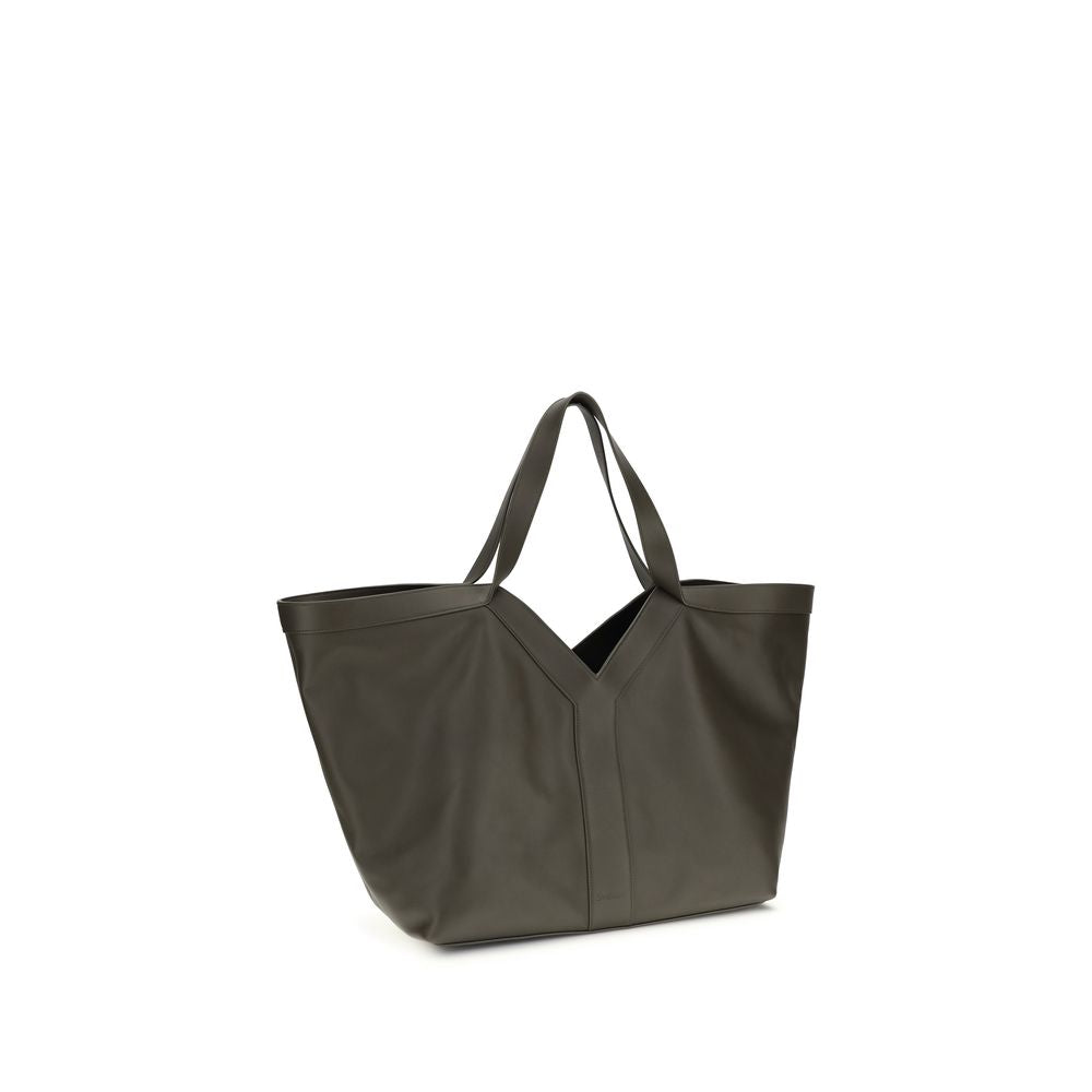 Saint Laurent Bicolor Calf Leather Bos Taurus Shoulder Bag Saint Laurent