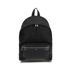 Saint Laurent Black Fabric Backpack Saint Laurent