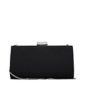 Jimmy Choo clutch in zwart satijn Jimmy Choo