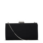 Jimmy Choo clutch in zwart satijn Jimmy Choo