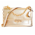 Michael Kors Gold Leather Shoulder Bag Michael Kors