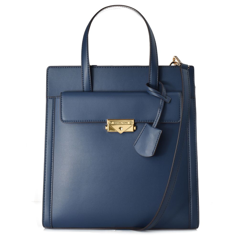 Michael Kors Blue Leather Handbag Michael Kors