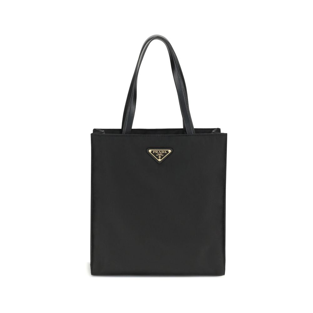 Prada Black Recycled Polyamide Shoulder Bag Prada