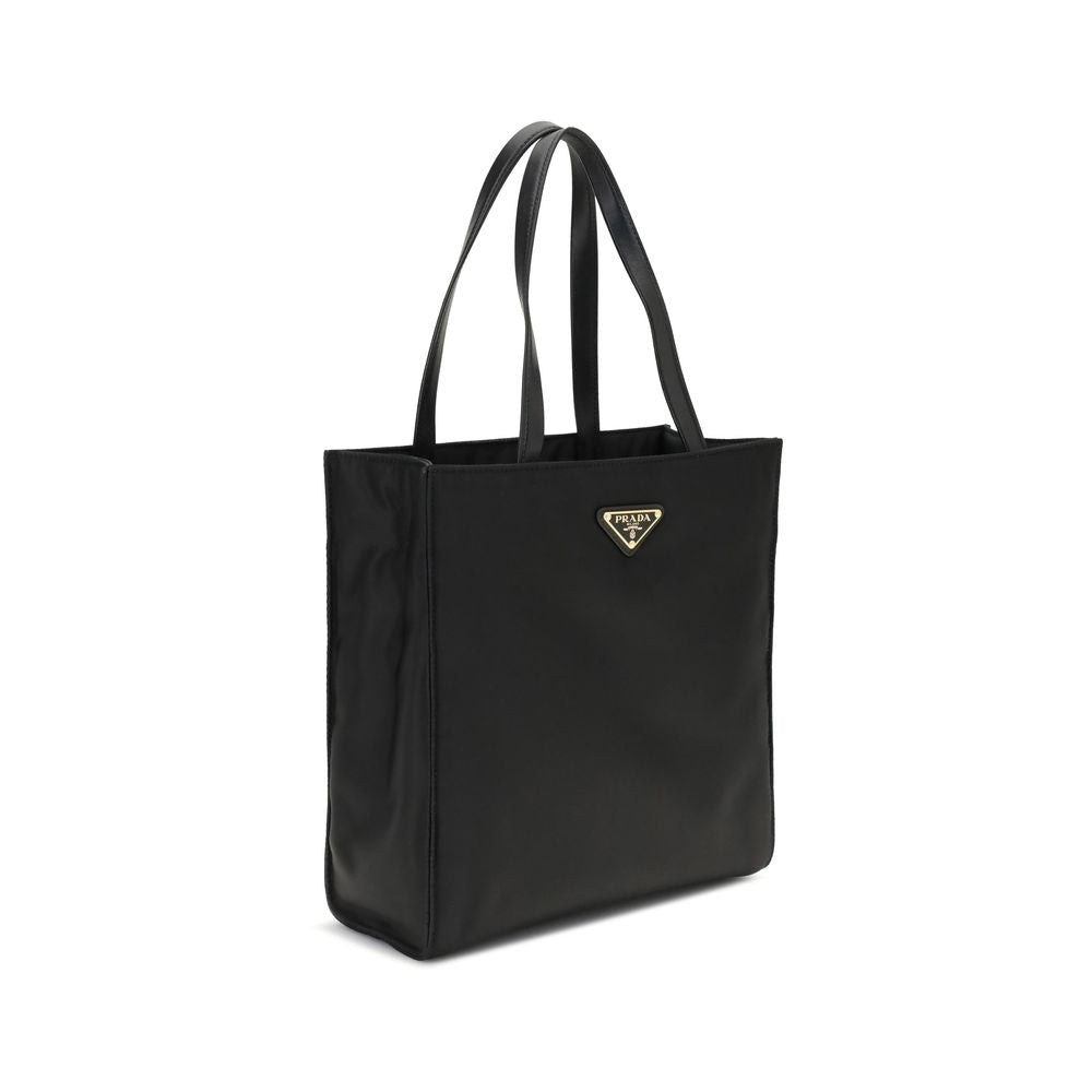 Prada Black Recycled Polyamide Shoulder Bag Prada