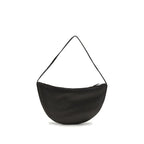 The Row Black Calf Leather Bos Taurus Shoulder Bag The Row